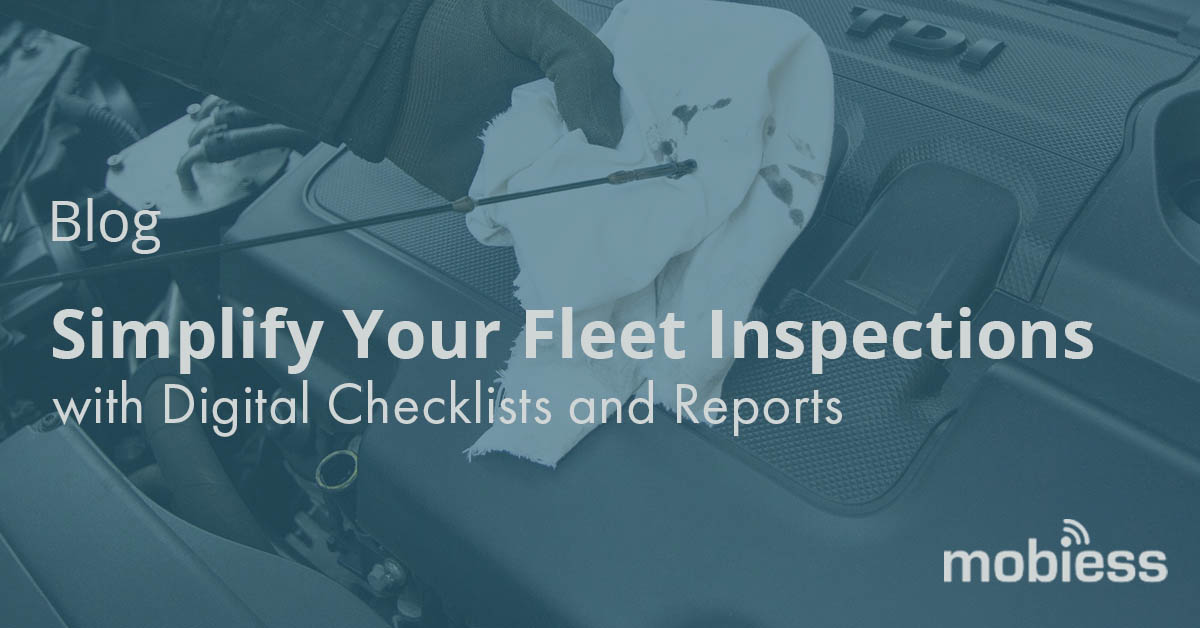 Simplify your vehicle inspections