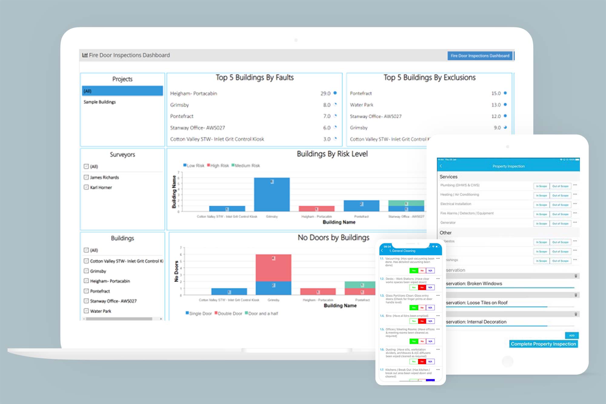 Insight Inspections Dashboard