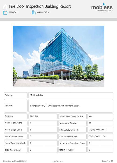 Fire Door Building Report (multiple doors)-1 PDF