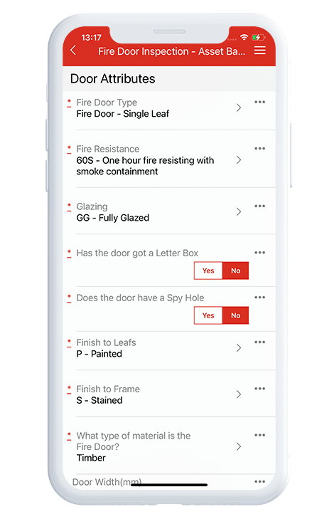 Fire Door Attributes