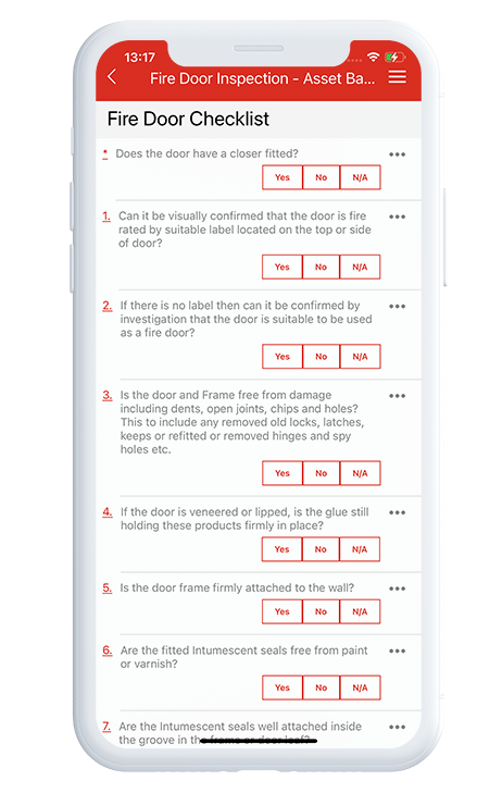Fire Door Checklist App