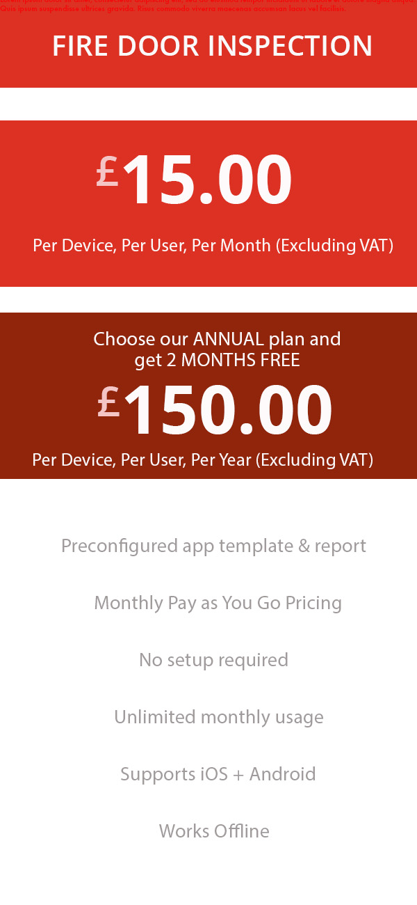 Fire Door Inspection Price